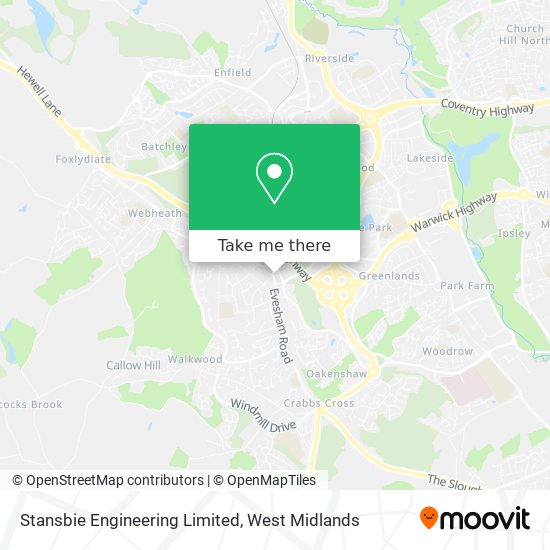 Stansbie Engineering Limited map