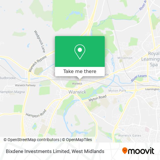 Bixdene Investments Limited map