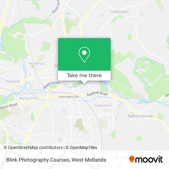 Blink Photography Courses map