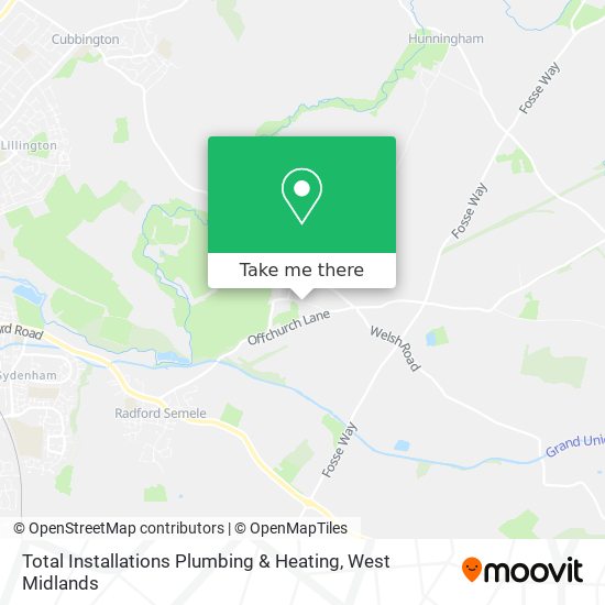 Total Installations Plumbing & Heating map