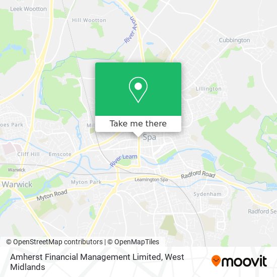 Amherst Financial Management Limited map