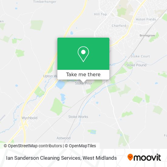 Ian Sanderson Cleaning Services map