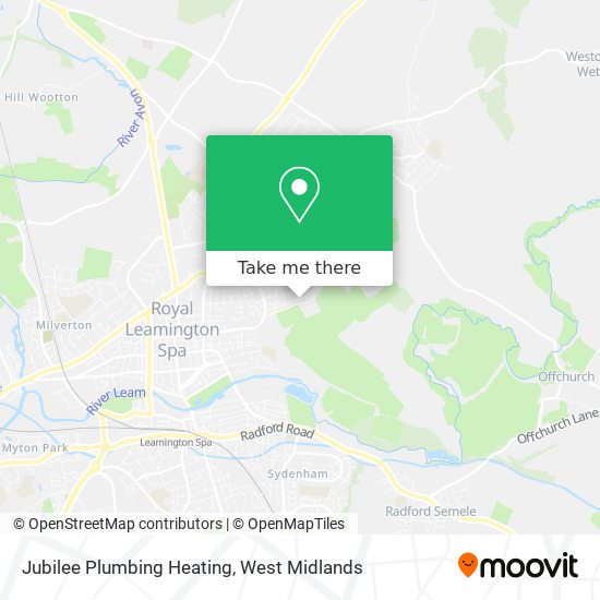 Jubilee Plumbing Heating map