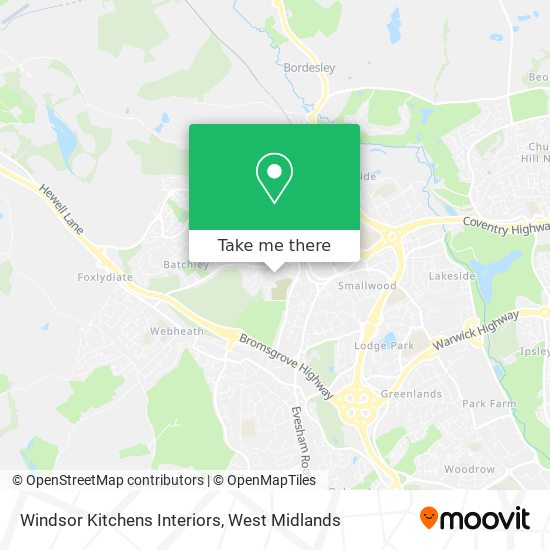 Windsor Kitchens Interiors map