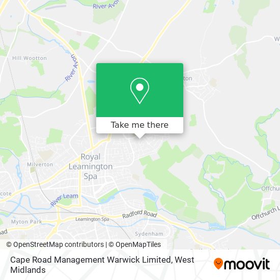 Cape Road Management Warwick Limited map