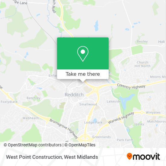 West Point Construction map
