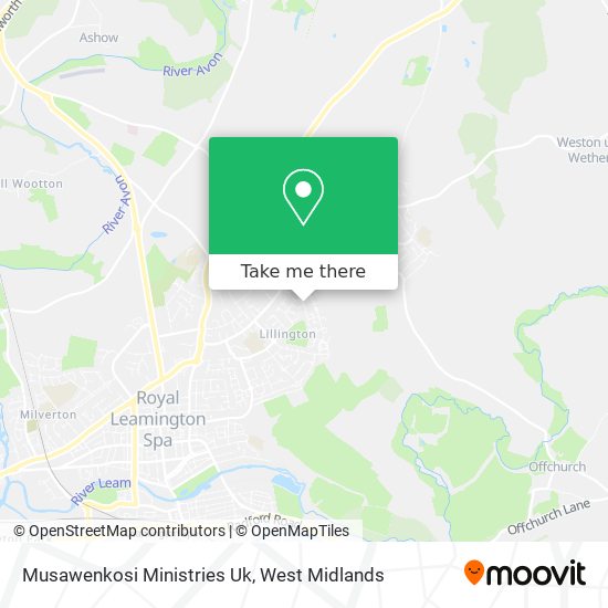 Musawenkosi Ministries Uk map