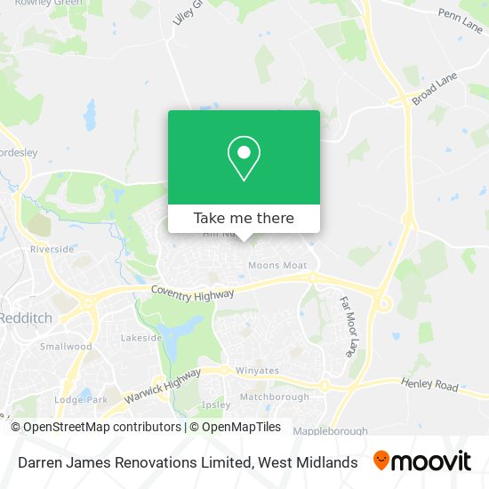 Darren James Renovations Limited map