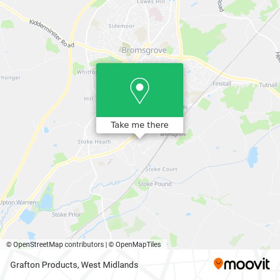 Grafton Products map