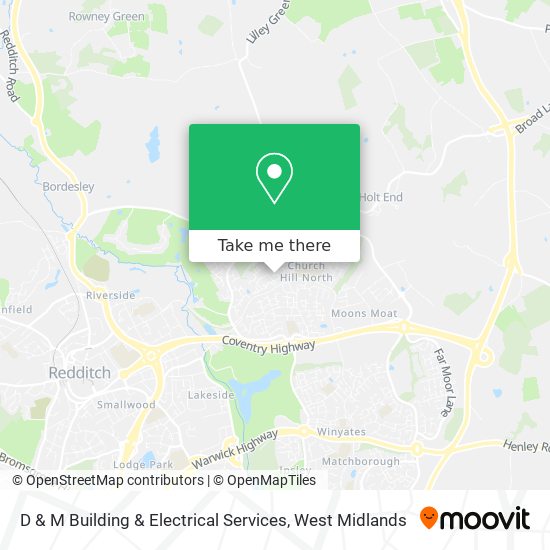 D & M Building & Electrical Services map