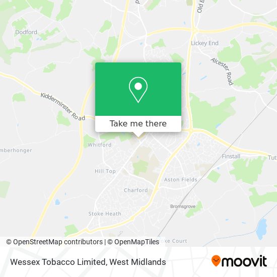 Wessex Tobacco Limited map