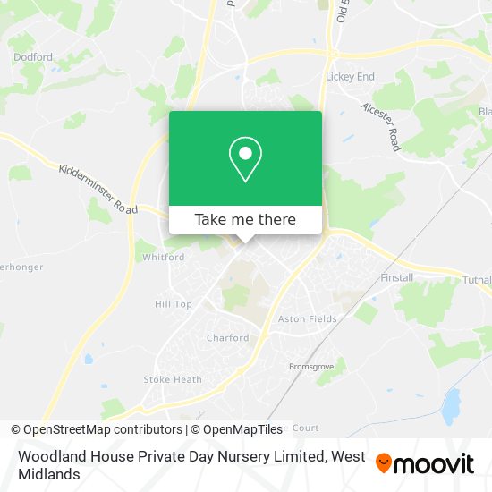 Woodland House Private Day Nursery Limited map