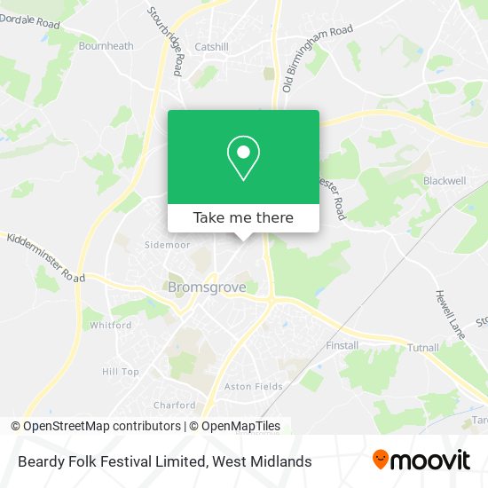 Beardy Folk Festival Limited map