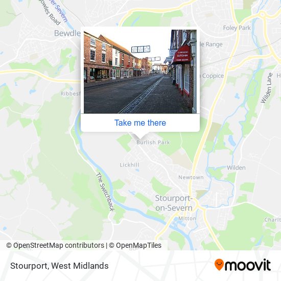 Stourport map