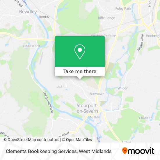 Clements Bookkeeping Services map