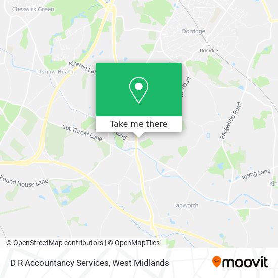 D R Accountancy Services map