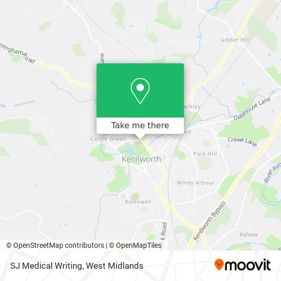 SJ Medical Writing map