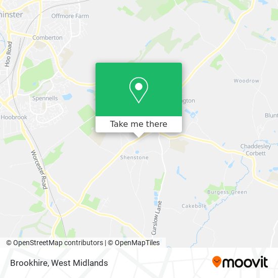 Brookhire map