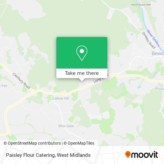 Paisley Flour Catering map