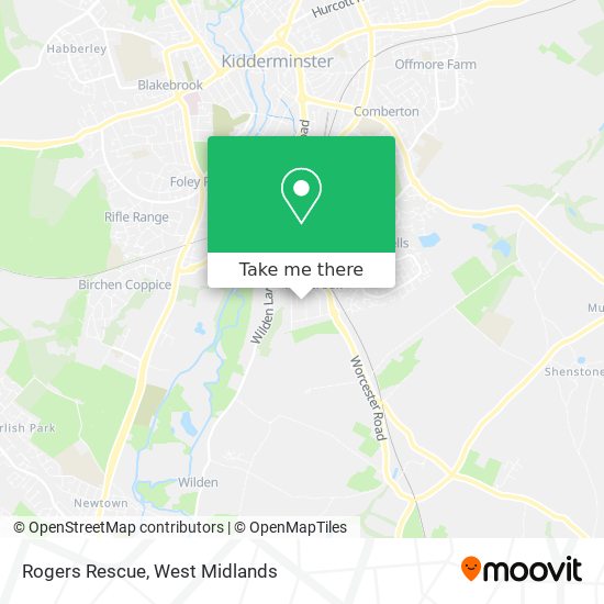 Rogers Rescue map