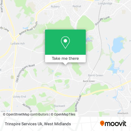 Trinspire Services Uk map