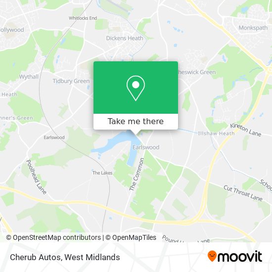 Cherub Autos map