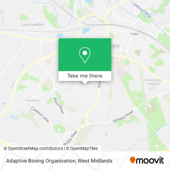 Adaptive Boxing Organisation map