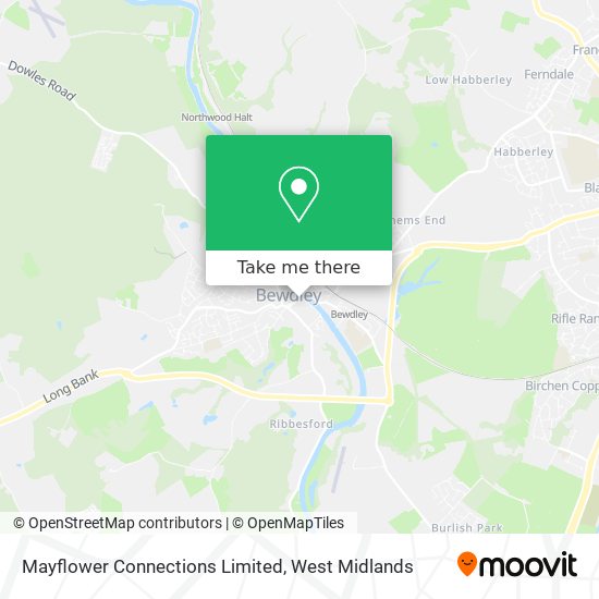 Mayflower Connections Limited map