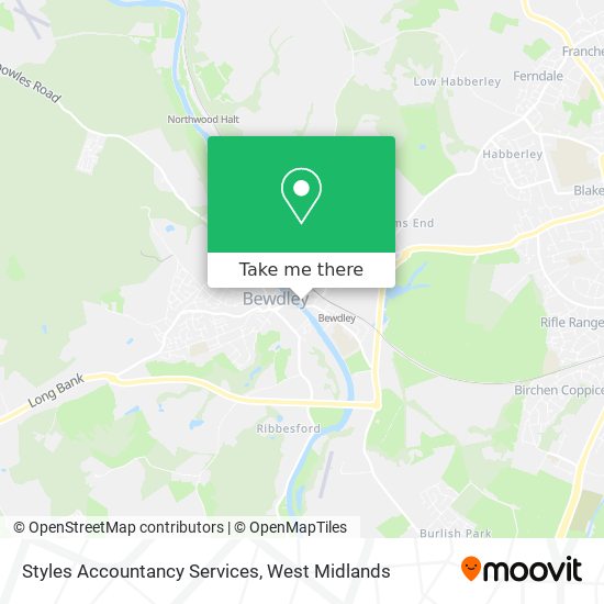 Styles Accountancy Services map