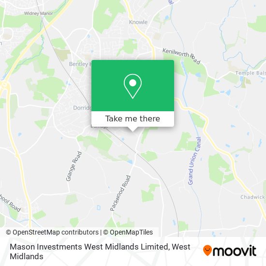 Mason Investments West Midlands Limited map
