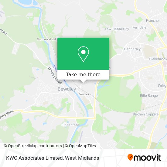 KWC Associates Limited map