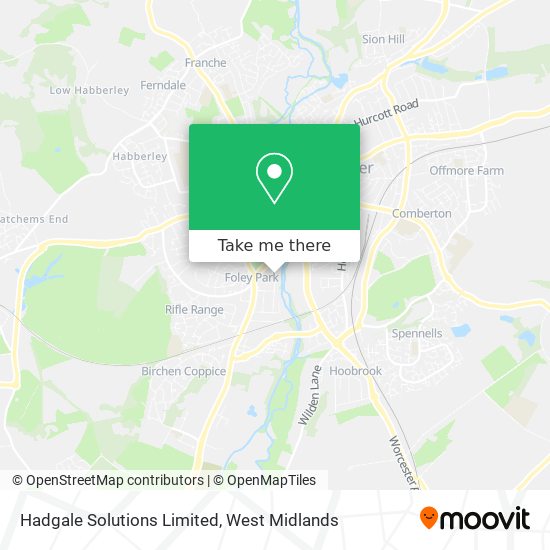 Hadgale Solutions Limited map