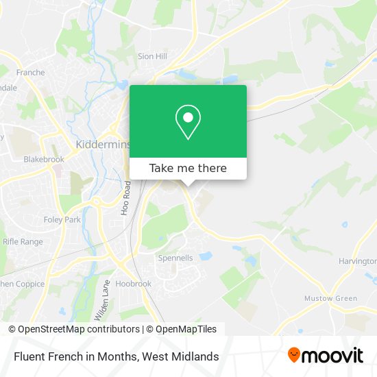 Fluent French in Months map