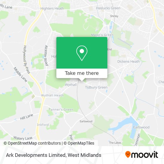 Ark Developments Limited map