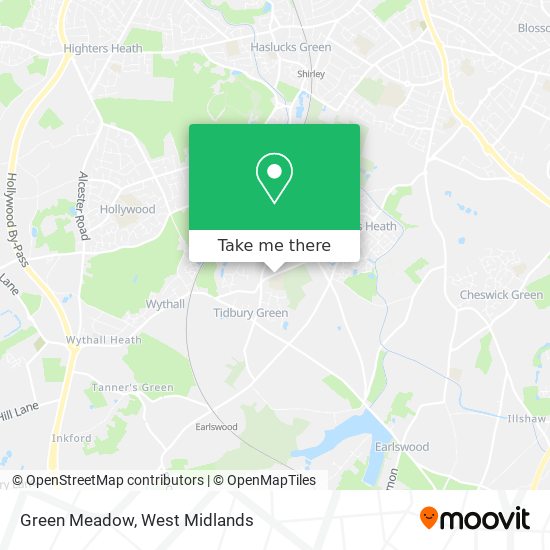 Green Meadow map