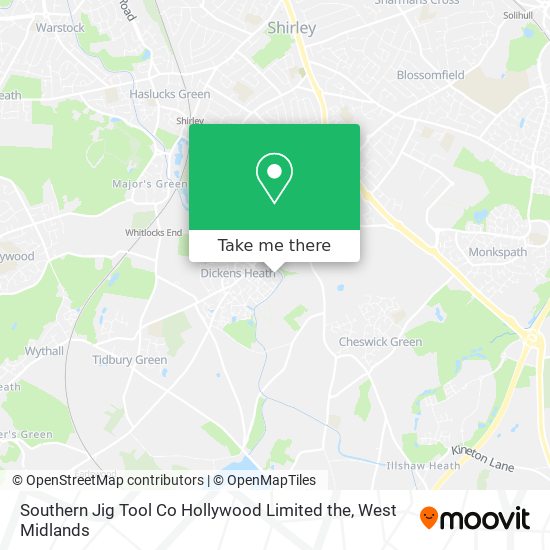 Southern Jig Tool Co Hollywood Limited the map