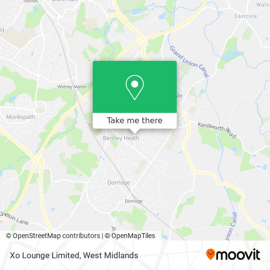 Xo Lounge Limited map