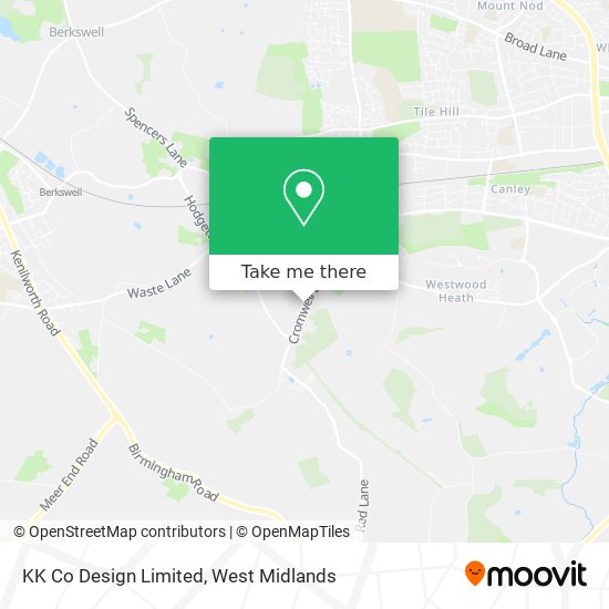 KK Co Design Limited map