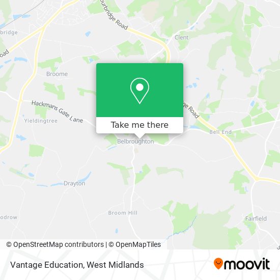 Vantage Education map