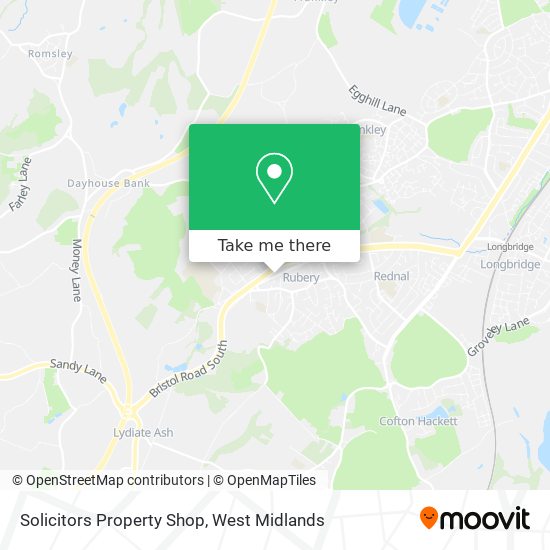 Solicitors Property Shop map