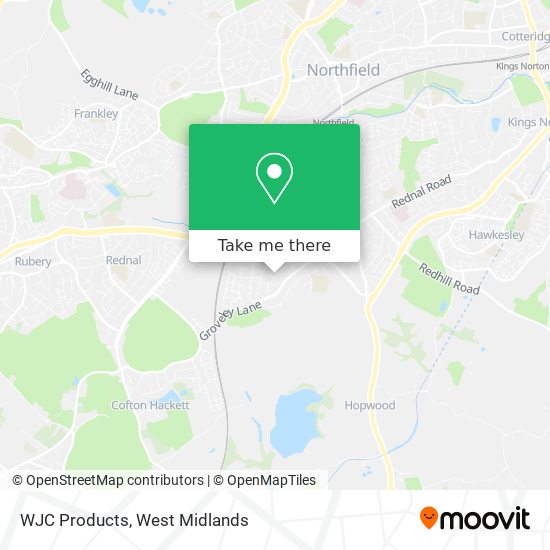 WJC Products map