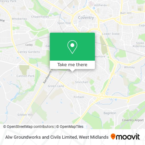 Alw Groundworks and Civils Limited map