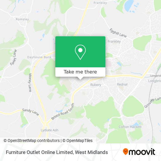 Furniture Outlet Online Limited map