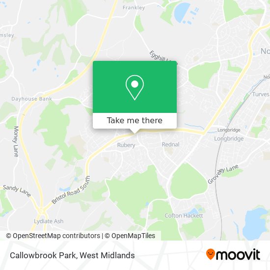 Callowbrook Park map