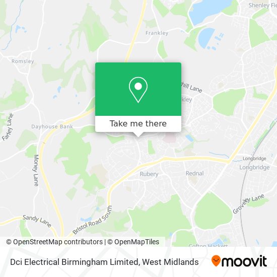 Dci Electrical Birmingham Limited map