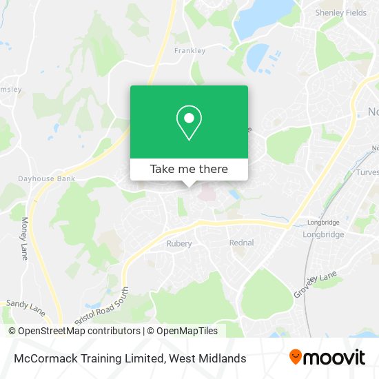 McCormack Training Limited map