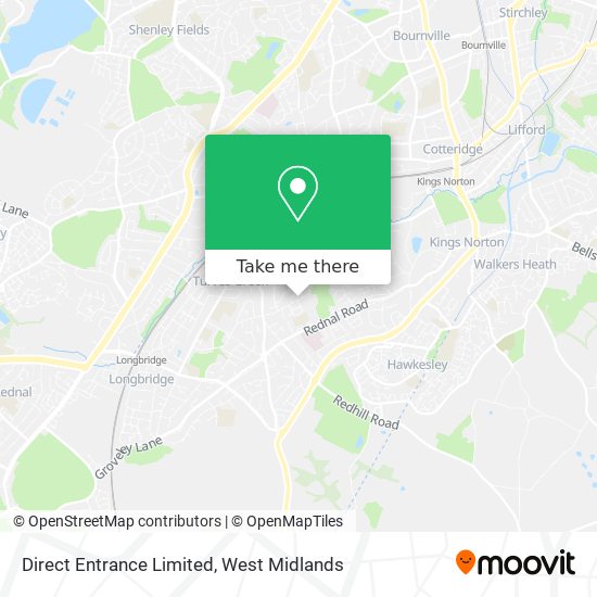 Direct Entrance Limited map