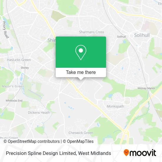 Precision Spline Design Limited map