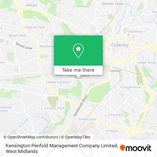 Kensington Penfold Management Company Limited map