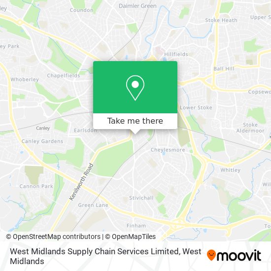 West Midlands Supply Chain Services Limited map
